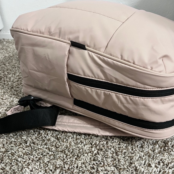 Calpak Luka Laptop Backpack Pink Rose Quartz 15" - Picture 7 of 10